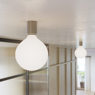 přisazené designové svítidlo glom na stropě